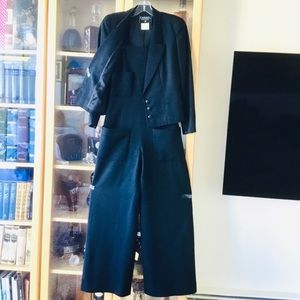 Chanel unique jumpsuit w/jacket. Gorgeous. Size M